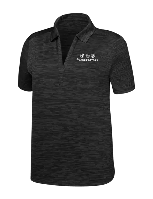 Callaway Womens Black Broken Stripe w/Peace Players Logo