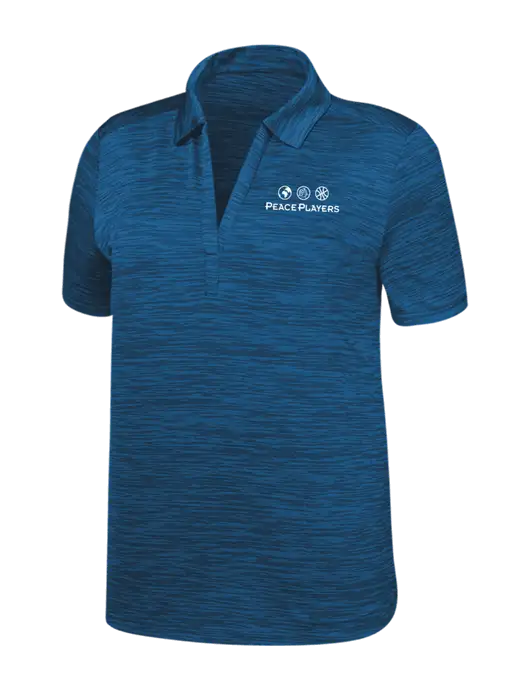 Callaway Womens Medium Slate Blue Broken Stripe w/Peace Players Logo