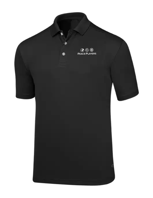 Callaway Core Black Performance Polo w/Peace Players Logo