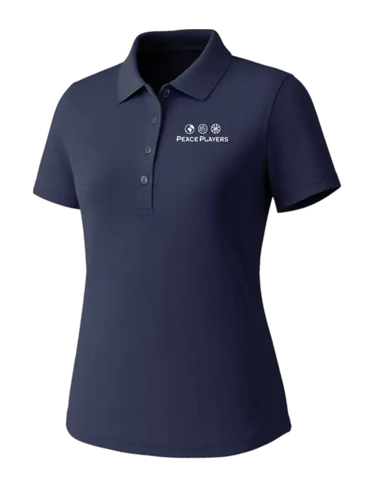 Callaway Womens Core Navy Performance Polo w/Peace Players Logo