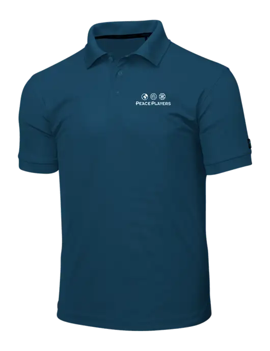 OGIO Light Navy Caliber 2.0 Polo w/Peace Players Logo