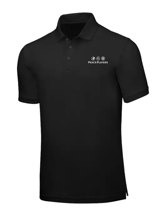 Black Core Classic Pique w/Peace Players Logo
