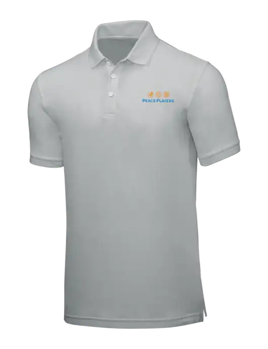 Light Grey Core Classic Pique w/Peace Players Logo