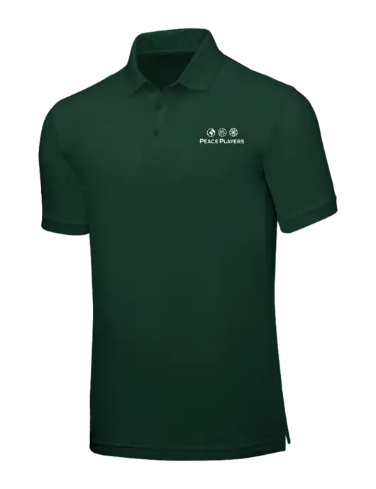 Dark Green Core Classic Pique w/Peace Players Logo