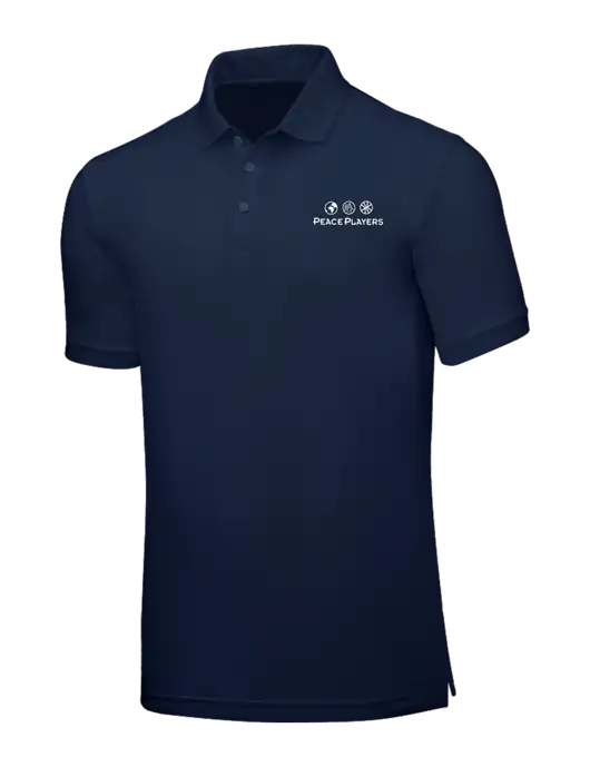 Navy Blue Core Classic Pique w/Peace Players Logo