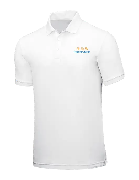 White Core Classic Pique w/Peace Players Logo