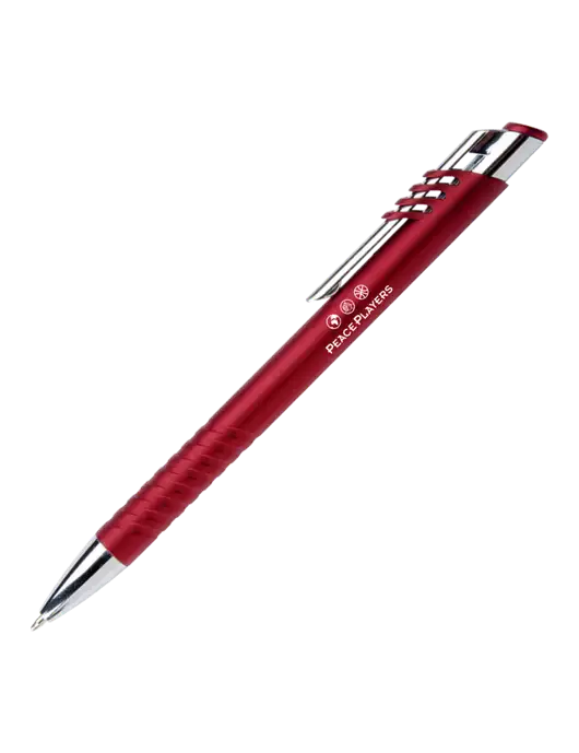 Schirhart Red Pen - Black Ink w/Peace Players Logo