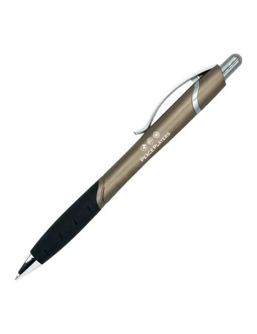 Summerhill Grey Pen - Black Ink w/Peace Players Logo