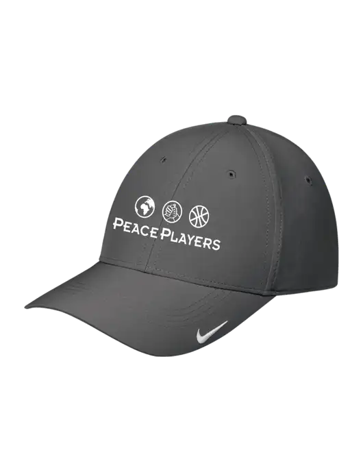 Nike Dark Grey Dri-FIT Legacy Cap w/Peace Players Logo