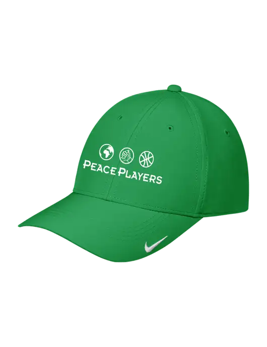 Nike Kelly Green Dri-FIT Legacy Cap w/Peace Players Logo