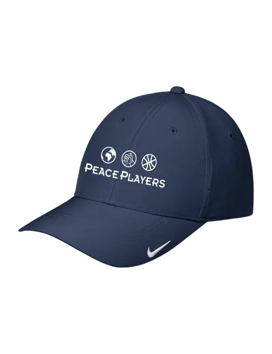Nike Navy Dri-FIT Legacy Cap w/Peace Players Logo